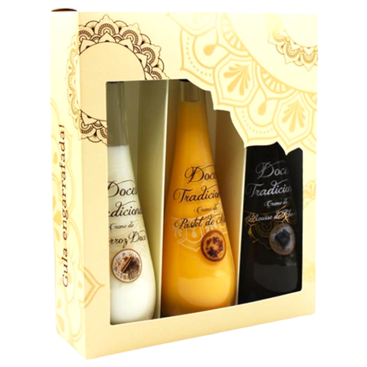 Conjunto de 3 Licores de Doces Tradicionais