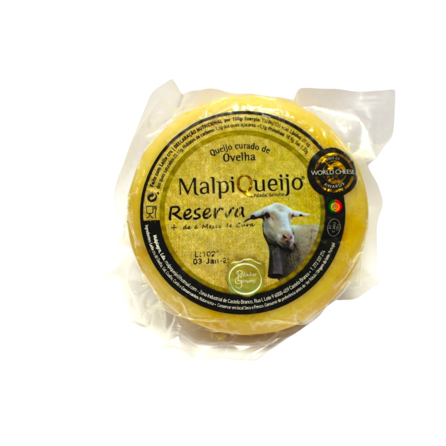 Queijo Ovelha Reserva Malpiqueijo