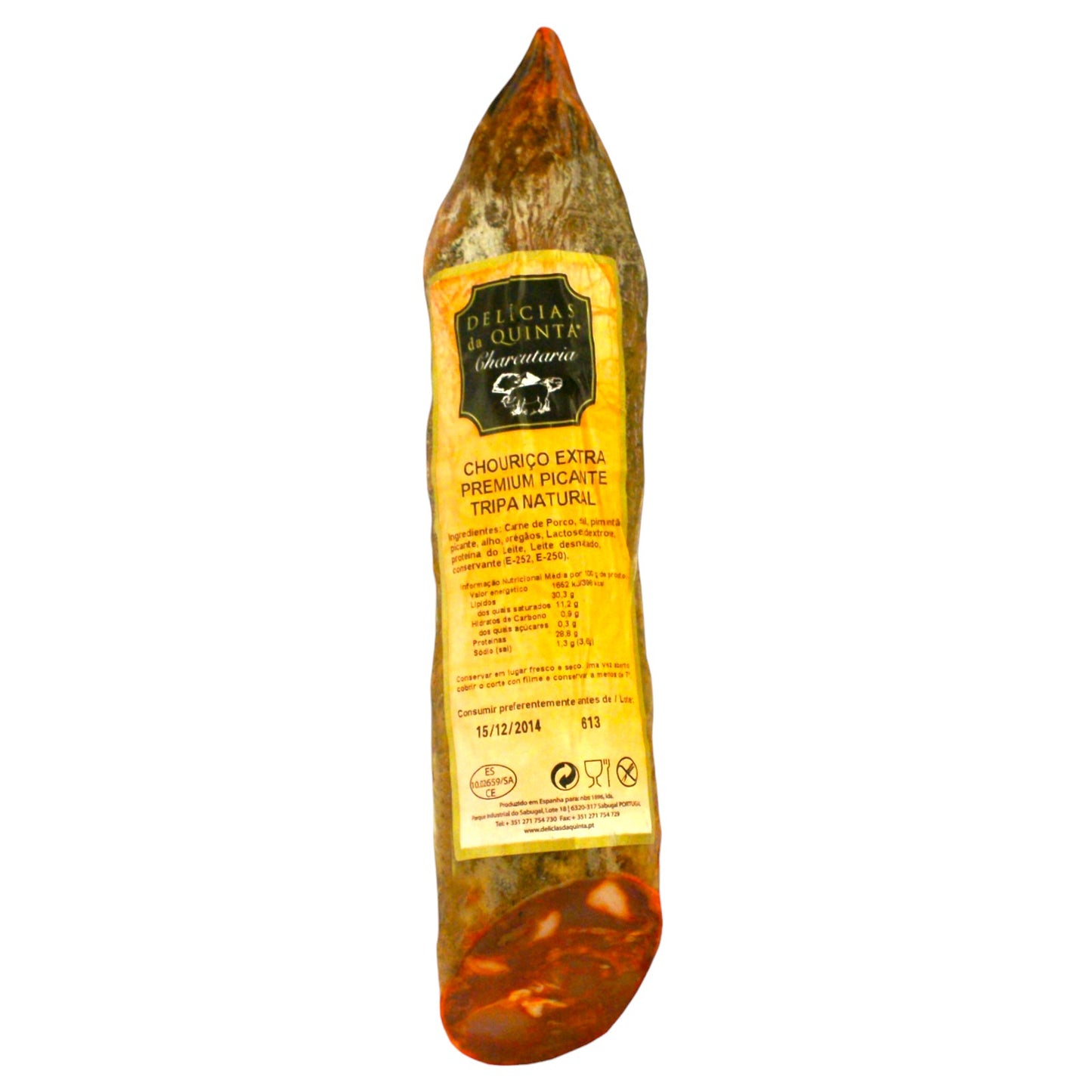 Chouriço Extra Premium Picante Delícias da Quinta 1/2