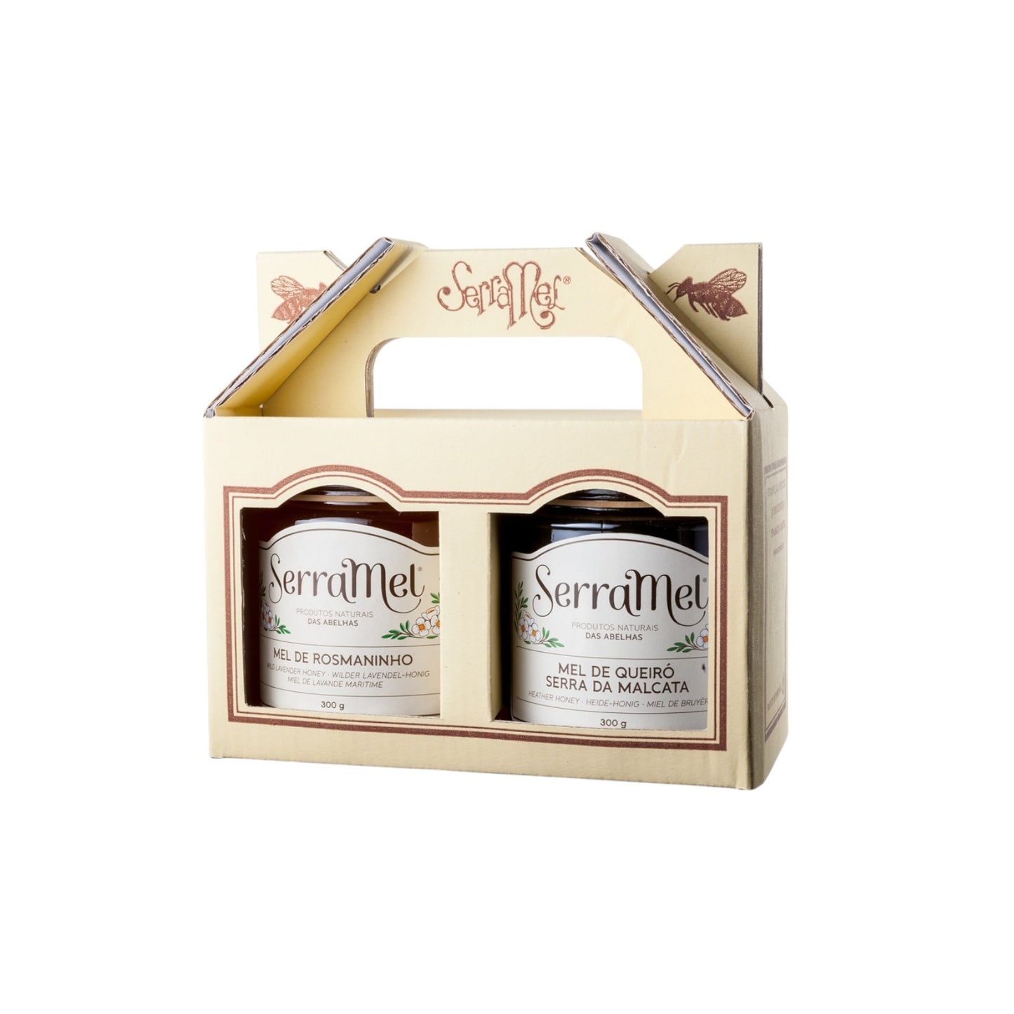Serra Mel Pack - Mel Rosmaninho 300g + Mel Queiró 300g