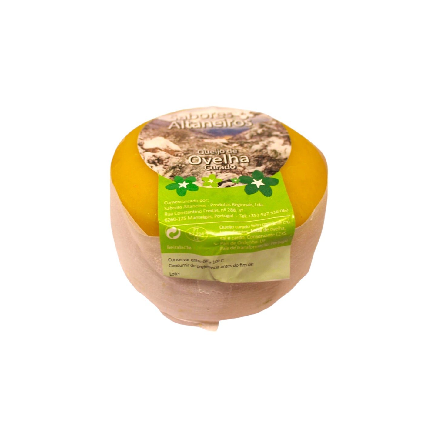 Queijo Serra da Estrela Ovelha Curado pequeno Sabores Altaneiros